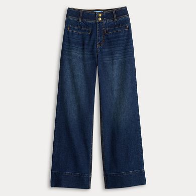 Women's Draper James Wide-Leg Crop Pants