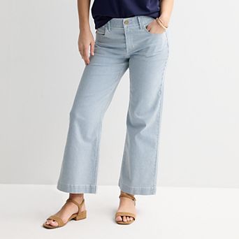 Women's Draper James 5-Pocket Wide Leg Pants