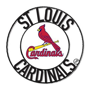 St. Louis Cardinals Wrought Iron Wall Art