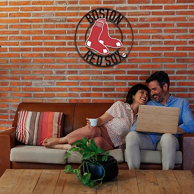 Boston Red Sox Wrought Iron Wall Art