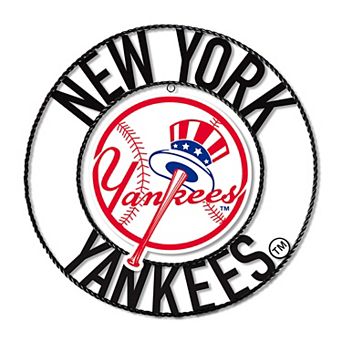 New York Yankees Wrought Iron Wall Art