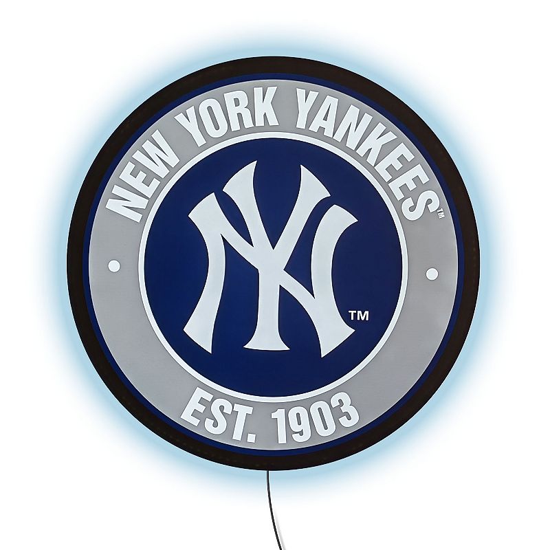 New York Yankees LED Wall Décor, Blue