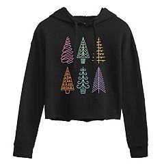 Cropped 2024 christmas hoodie