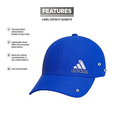 Men's adidas Release 3 Stretch Fit Baseball Hat