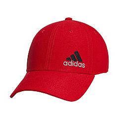 adidas Men's adidas Red Louisville Cardinals Modern Ribbed Cuffed Knit Hat  with Pom