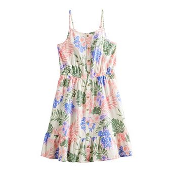 Girls 6-20 SO® Button-Up Dress in Regular & Plus Size