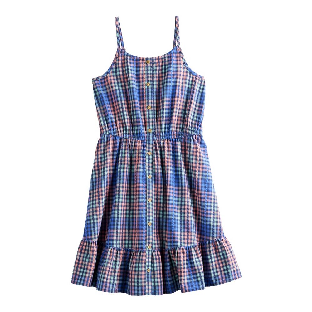 Belle Classic Button Up Shirt Dress – Mia Belle Girls