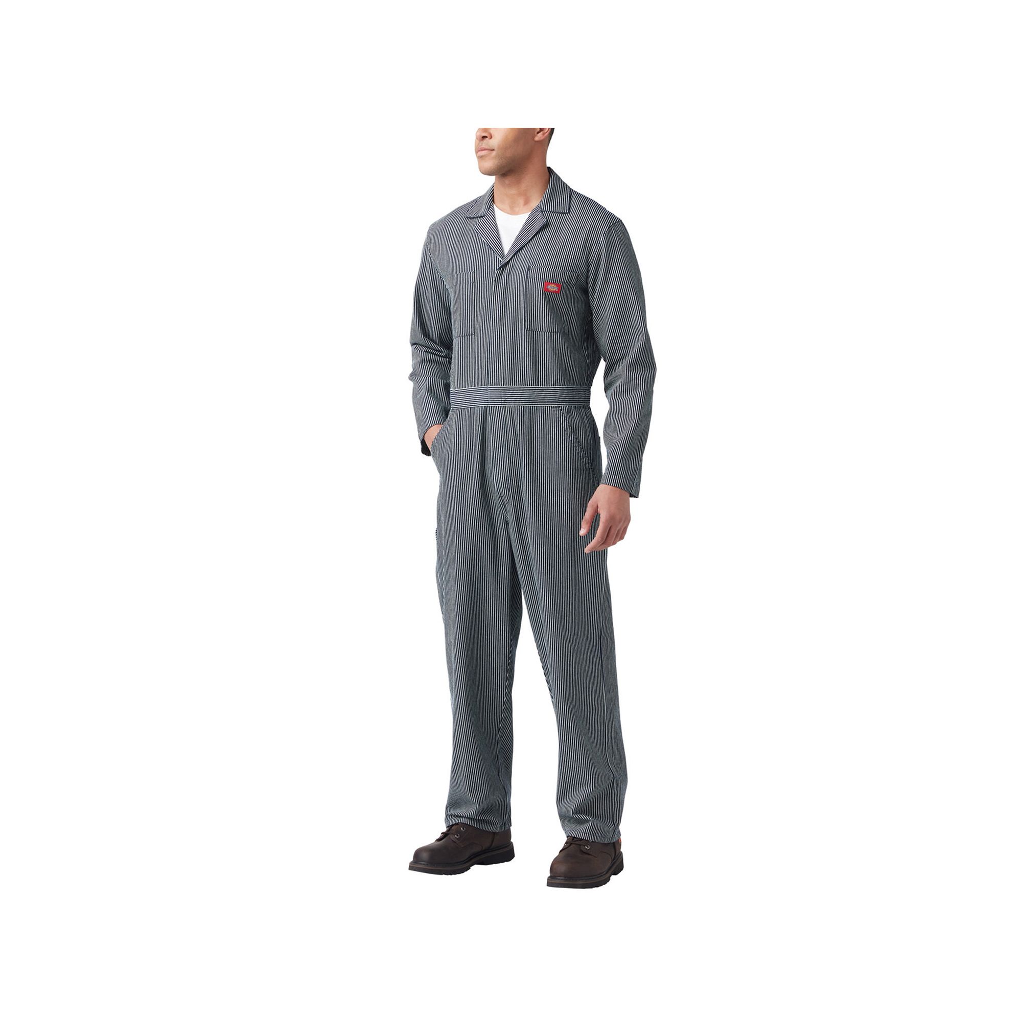 Mens Dickies Hickory Stripe Coveralls, Size: Small, Various Stripes