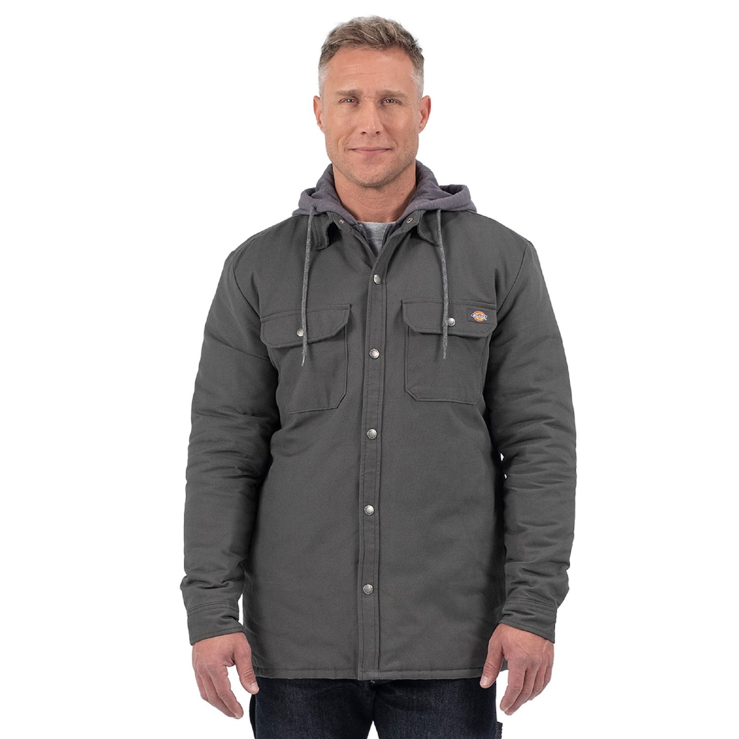 Men's Dickies Hydroshield Duck Hooded Shirt Jacket