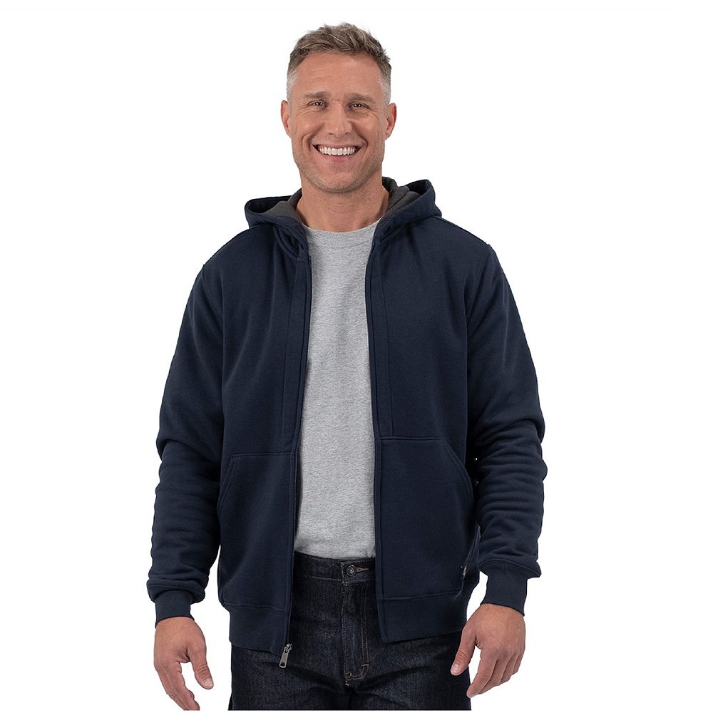 Men's Dickies Thermal Lined Full-Zip Fleece Hoodie