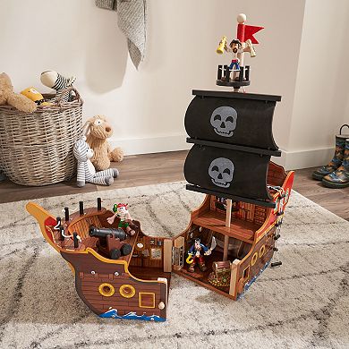 KidKraft Adventure Bound Wooden Pirate Ship