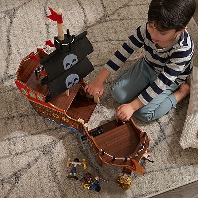 KidKraft Adventure Bound Wooden Pirate Ship