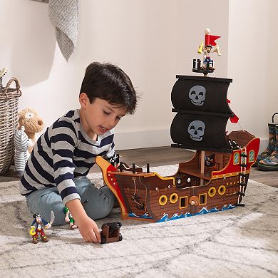 KidKraft Adventure Bound Wooden Pirate Ship
