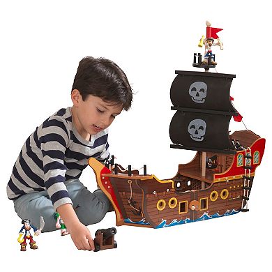 KidKraft Adventure Bound Wooden Pirate Ship
