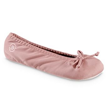 isotoner 4-way Stretch Satin Comfort Women's Ballerina Slippers