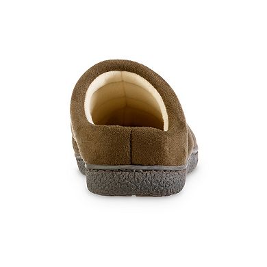 isotoner Memory Foam Microsuede Puffer Comfort Hoodback Women's Slippers