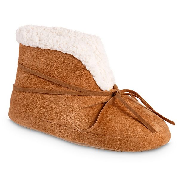 Isotoner bootie slippers on sale kohl's