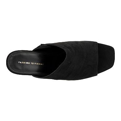 Fashion to Figure Cheyenne Women's Block High Heels