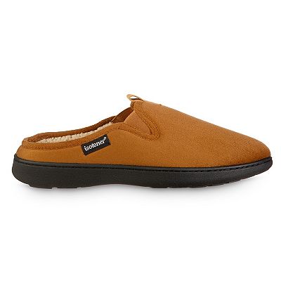New! Isotoner Vincent Green Suede Moccasin Slippers Mens XL 11-12 indoor outdoor isotoner Advanced Memory Foam Microsuede Vincent Hoodback  main image 3