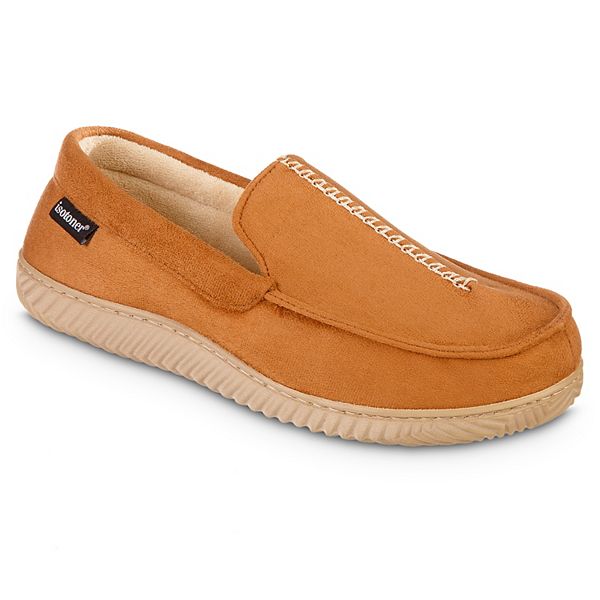 isotoner Advanced Memory Foam Microsuede Liam Moccasin ECO Comfort Men ...