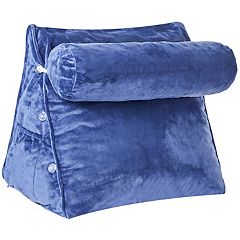 Cheer Collection Wedge Shaped Back Support Pillow and Bed Rest