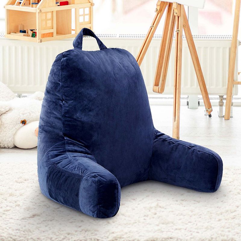 Cheer Collection Hollow Fiber Filled Body Pillow - Navy