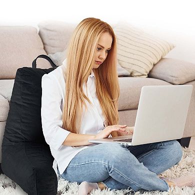 Cheer Collection Shredded Memory Foam TV Pillow & Backrest