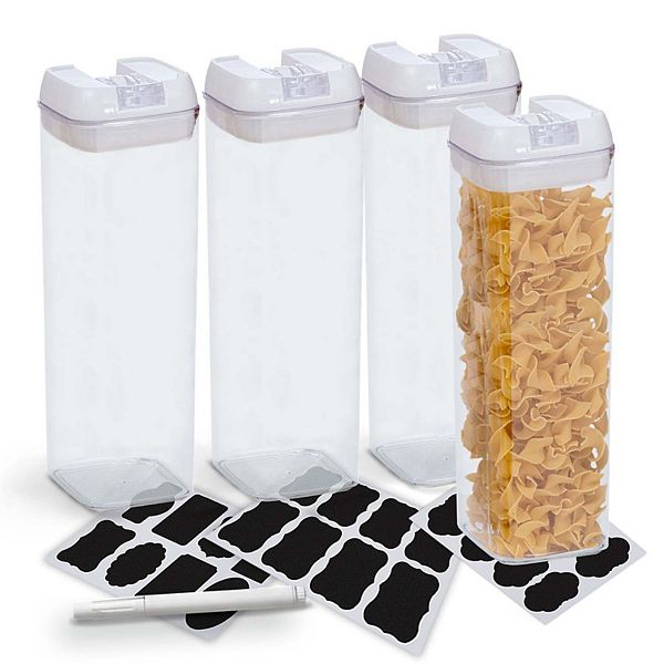 Cheer Collection Set of 7 Airtight Food Storage Containers plus