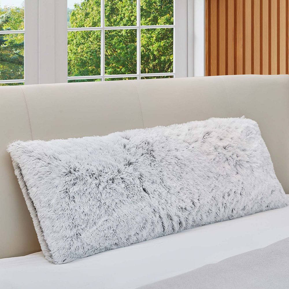 Cheer Collection Long Hair Shaggy Body Pillow 20