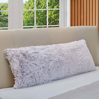 Cheer Collection Long Hair Shaggy Body Pillow 20" x 54"