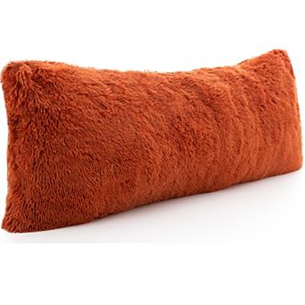 Cheer Collection Long Hair Shaggy Body Pillow 20" x 54"