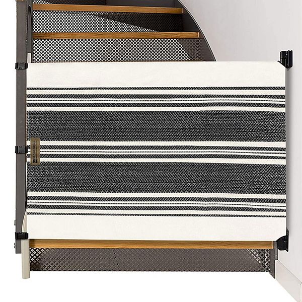 The Stair Barrier 43 to 52 Inch Wall to Banister Baby and Pet Gate