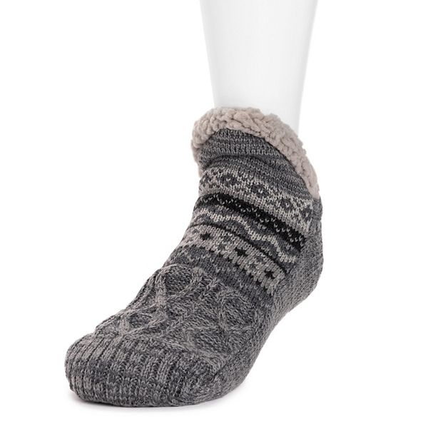 Mens slipper 2025 socks kohls