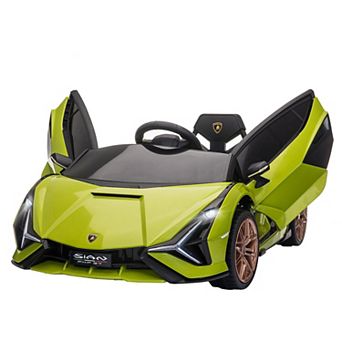 Aosom 12V Lamborghini SIAN Licensed Electric Car for Kids