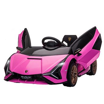 Aosom 12V Lamborghini SIAN Licensed Electric Car for Kids,
