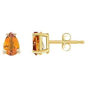Celebration Gems 14k Gold Gemstone Stud Earrings