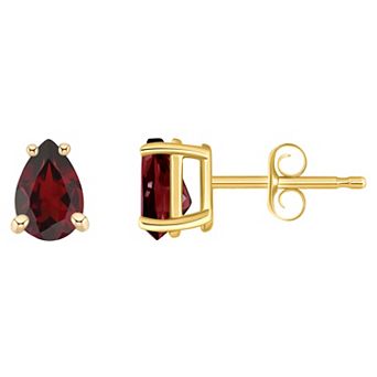 Celebration Gems 14k Gold Gemstone Stud Earrings