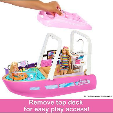 Barbie® Dream Boat Playset with Pool, Slide & Accessories