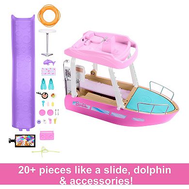 Barbie® Dream Boat Playset with Pool, Slide & Accessories