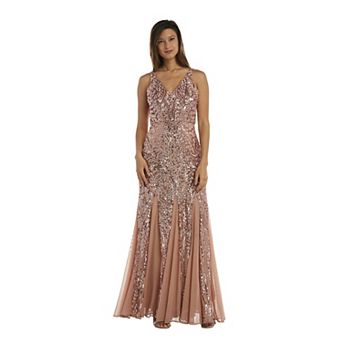 Women's Nightway Long Sleeveless Evening Gown
