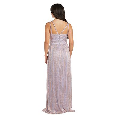 Women's Nightway Long Shimmering Evening Gown