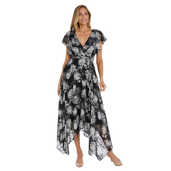 Women's Nightway Printed Faux Wrap Dress