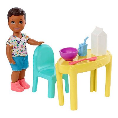 Barbie Babysitters Inc. Barbie Doll Table Chairs Set