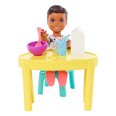 Barbie Babysitters, Inc. Barbie Doll, Table & Chairs Set