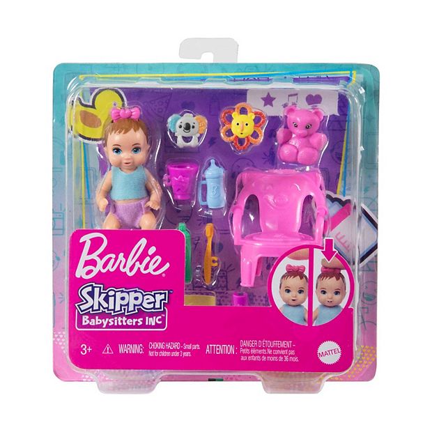 Barbie Skipper Babysitter Doll First Tooth Playset