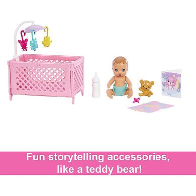 Barbie Skipper Babysitter Doll & Crib Playset