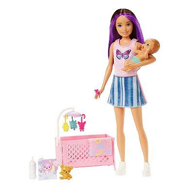 Barbie Skipper Babysitter Doll & Crib Playset