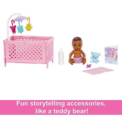 Barbie Skipper Babysitter Doll & Crib Playset
