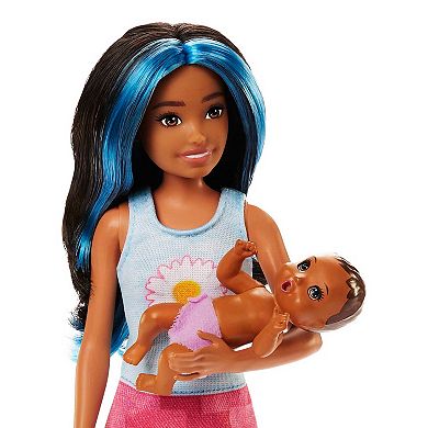 Barbie Skipper Babysitter Doll & Crib Playset