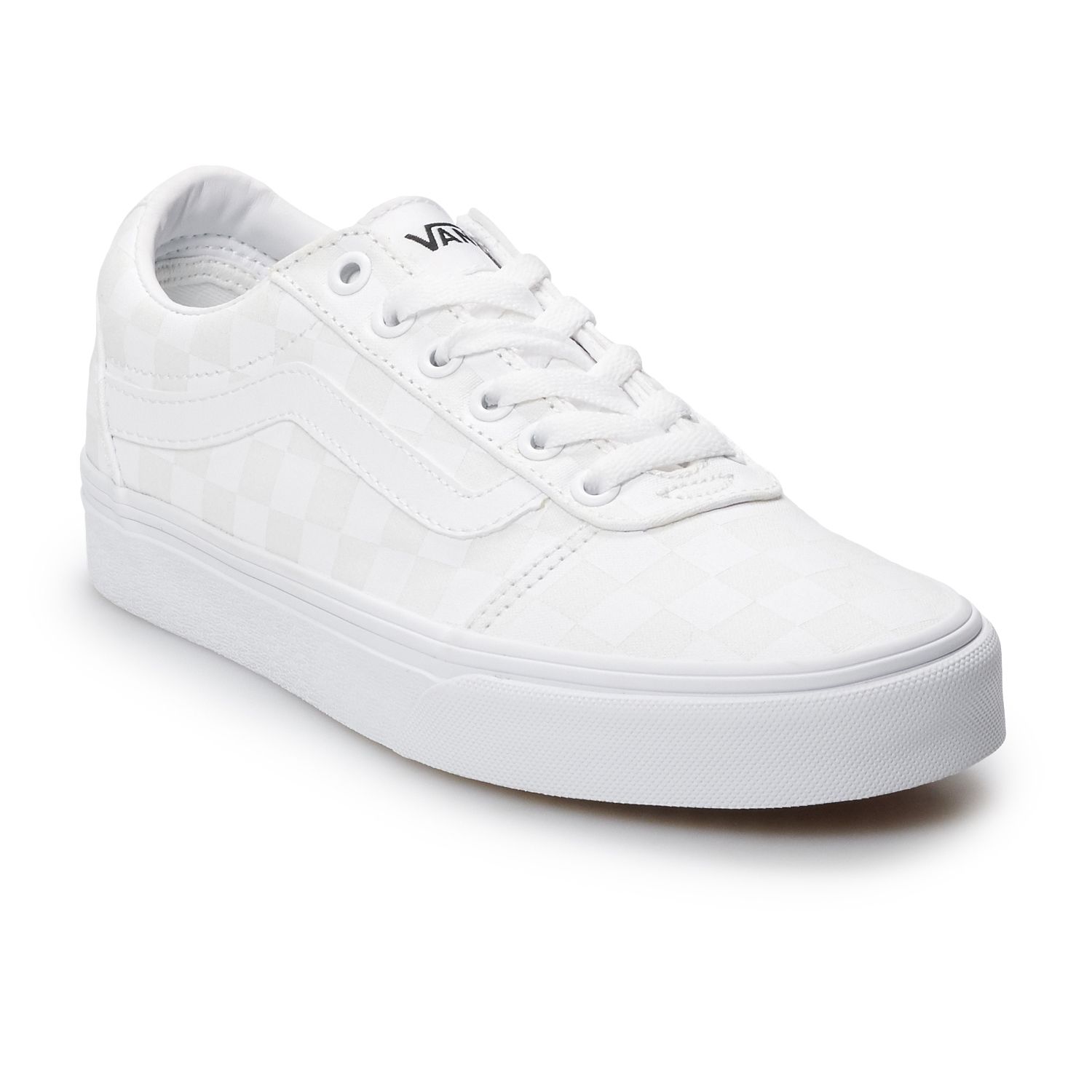 womens white ward vans